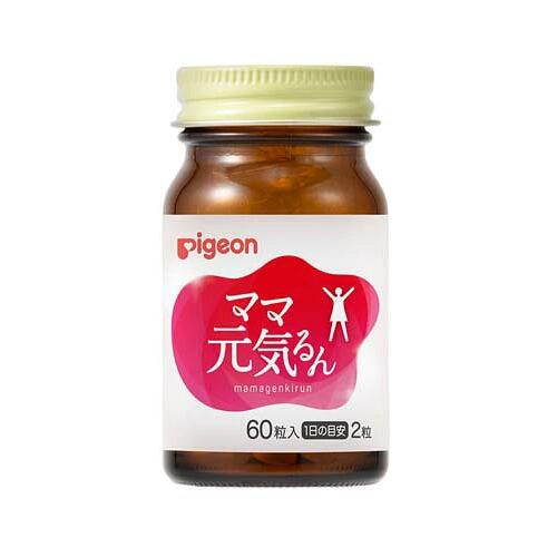 ピジョン ママ元気るん 授乳中でも飲める(60粒入) 【正規品】 【k】【mor】【ご注...