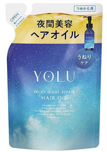 【3個セット】 I-ne YOLU ヨル リラックスナイトリペア ヘアオイル 詰替え 60ml×3個セット【正規品】　つめかえ用