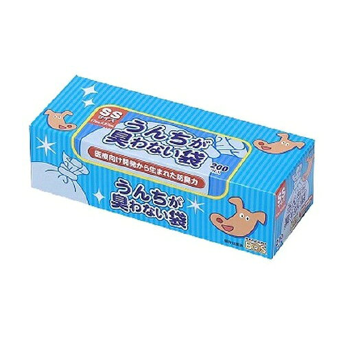 クリロン化成 うんちが臭わない袋BOS ペット用 SSサイズ 商品説明 『クリロン化成 うんちが臭わない袋BOS ペット用 SSサイズ』 ◆新素材BOS(ボス)を使用！ ◆うんち臭いも菌も通さない驚異の防臭袋BOSで、快適＆安心なペットとの暮らしをサポートします。 ◆これからは袋を2重にしたり、トイレに流す必要がなくなります！ クリロン化成 うんちが臭わない袋BOS ペット用 SSサイズ　詳細 原材料など 商品名 クリロン化成 うんちが臭わない袋BOS ペット用 SSサイズ 原材料もしくは全成分 ポリエチレン他 内容量 200枚入 販売者 クリロン化成 規格概要 1枚あたりのサイズ・・・17*27cm ご使用上の注意 ・砂利などで穴があく場合がありますので、うんちにティッシュを被せてからご使用ください。 ・窒息などの危険がありますので、子供の手の届かない所に保管してください。 ・突起物などにひっかかりますと、材質上破れることがあります。 ・火や高温になるもののそばに置かないでください。 ・本来の使い方以外には使用しないでください。 原産国 日本 広告文責 株式会社プログレシブクルー072-265-0007 区分 ペット用品クリロン化成 うんちが臭わない袋BOS ペット用 SSサイズ　200枚入×5個セット