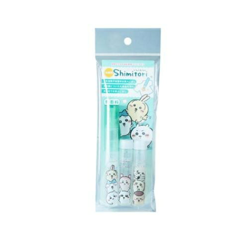 エポックケミカル　shimitori みんなでピース アソート 無香料 商品説明 『エポックケミカル　shimitori みんなでピース アソート 無香料 』 衣類用シミ抜き剤 応急処置用ペン型 携帯に便利なコンパクトサイズ シミ取り 食べこぼし 外出の先でのシマッタに! ちいかわたちが、あなたのピンチを助けます！ 外出先での食べこぼしをいつでもパパっと応急処置できます。 【エポックケミカル　shimitori みんなでピース アソート 無香料 　詳細】 原材料など 商品名 エポックケミカル　shimitori みんなでピース アソート 無香料 原材料もしくは全成分 界面活性剤（9.2% ポリオキシアルキレンアルキルエーテル/ ポリオキシエチレンアルキルエーテル/ アルキルアミンオキシドナトリウム塩）/ 溶剤（ エチルカルビトール） 販売者 株式会社 エポックケミカル 〒346-0106 埼玉県久喜市菖蒲町菖蒲字太皷田6002-7 Tel： 0480-87-0550 広告文責 株式会社プログレシブクルー072-265-0007 区分 日用品エポックケミカル　shimitori みんなでピース アソート 無香料 　