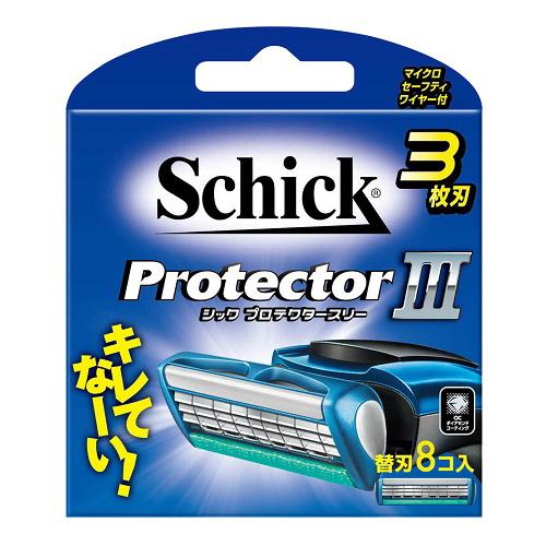 【10個セット】 シック プロテクタースリー 替刃(8コ入)×10個セット【正規品】【k】【ご注文後発送までに2週間前後頂戴する場合がございます】
