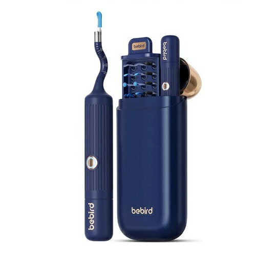 【3個セット】 MAXEVIS bebird Note6 スマート耳かき ネイビー(1個)×3個セット【正規品】【t-2】