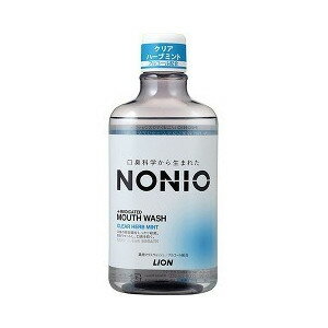 【12個セット】【1ケース分】 ノニオ マウスウォッシュ クリアハーブミント 600mL ...
