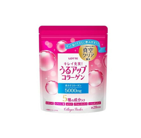 10個 ロッテ うるアップコラーゲンパウダー(185g)×10個