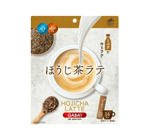 ユニマットリケン ほうじ茶ラテ GABA配合(10g×14本入)【正規品】※軽減税率対象品 ユニマットリケン ほうじ茶ラテ GABA配合(10g×14本入)【正規品】※軽減税率対象品