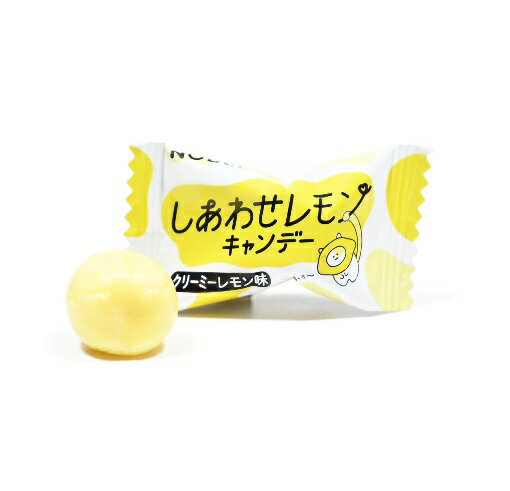 【20個セット】 ノーベル しあわせレモンキャンデー クリーミーレモン味(70g)×20個セット【正規品】※軽減税率対象品