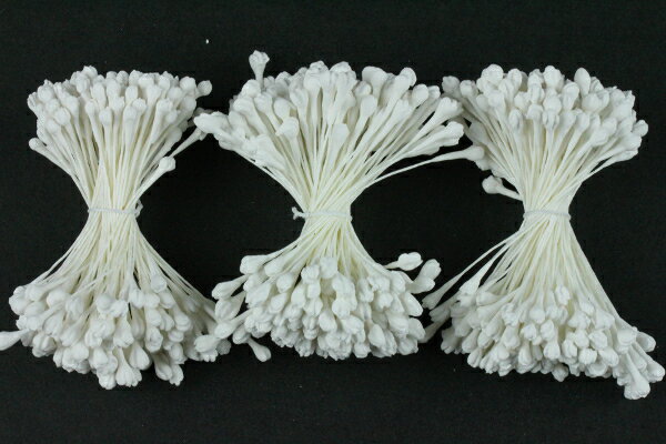 布花・アートフラワー用ペップ P253 ライラックペップ 小 両付き 3束入り(144本／束×3束＝1袋)