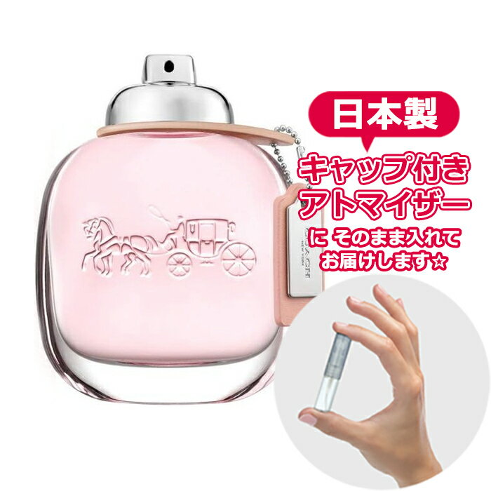 コーチ ニューヨーク オードトワレ 1.5mL [COACH]* ブランド 香水 お試し ミニ アトマイザー