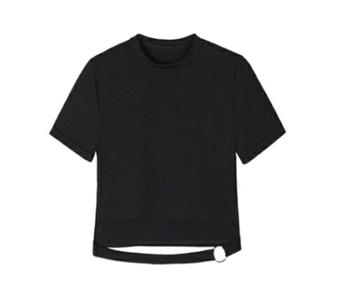 へそ出し tシャツ レディース 半袖 チラ見せ 腹チラ カジュアル フロントクロス トップス へそ出し tシャツ レディース 半袖 チラ見せ 腹チラ カジュアル フロントクロス トップス