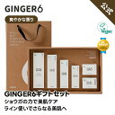 【Ginger6公式】ジンジャー6 ギフトセット(トナー/セラム/ウォータークリーム/ぺプチクリーム/ハンドクリーム/クレンジングフォーム) スキンケア 保湿 しっとり 乾燥肌 敏感肌 エイジングケア 美白 ツヤ 毛穴ケアプレゼント 贈り物