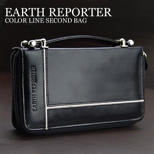 セカンドバッグ クラッチバッグ メンズ EARTH REPORTER アース リポーター 牛革ミニセカンドバッグ ER-104 ホワイト 送料無料 クリスマス ギフト プレゼント 贈り物