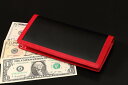 【IGGINBOTTOM イギンボトム】サラマンダーボンデッドレザーを レザーロングウォレット ブラック【さいふ サイフ 財布 wallet】10P03Dec16 クリスマス ギフト プレゼント 贈り物