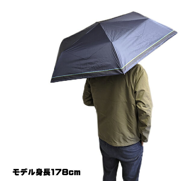晴雨兼用 メンズ 男の日傘 紫外線カット99%...の紹介画像3