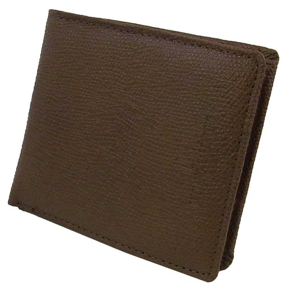 乐天商城 - 【箱無し】 メンズ 定番 本革 牛革 二つ折財布LUCIANO VALENTINO(ルチアーノ・バレンチノ) 短財布 ブラウン [luv9002br] クリスマス ギフト プレゼント 贈り物