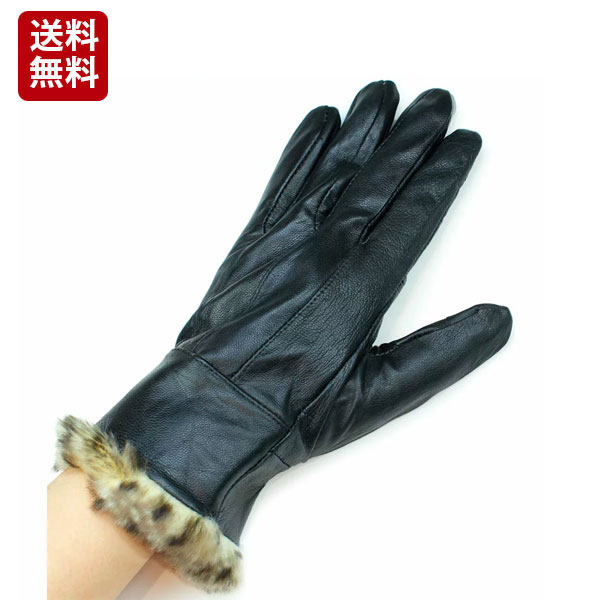 【定形外郵便発送】Lサイズ完売御礼！裏地付きあったか♪スマホ対応 タッチパネル対応のラム革やわらか手袋 クリスマス ギフト プレゼント 贈り物