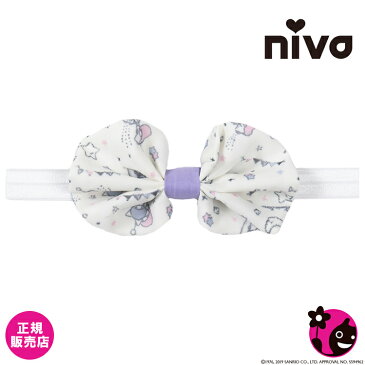 【正規販売店】【ニヴァ】Little Twin Stars - Hair band【niva】【リトルツインスターズ / キキララ / キキ&ララ / ヘアバンド / ヘアアクセサリー / 可愛い / サンリオ / リボン / キャラクター / おしゃれ / コラボ / プレゼント / ギフト / 出産祝い / 女の子】