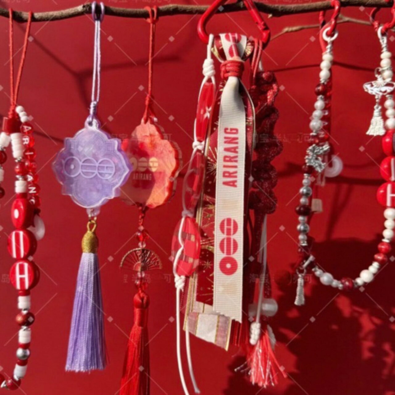 ジャラ活キーホルダー　アリラン