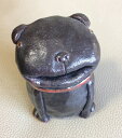 富田木工所のわんこ パグのくろすけ【陶器】【ハンドメイド】