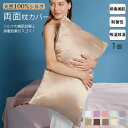 特別価格限定 枕カバー シルク マクラカバー シングル 43×63cm シルク100% 19匁 両面 ファスナー 天然 シルクマクラカバー 枕 カバー 1個 柔...