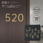 部屋番号 真鍮 数字 ルームナンバー ドア番号 ボード ドアプレート Home NUMBERS 真鍮製番号 数字ナンバー 家屋番号