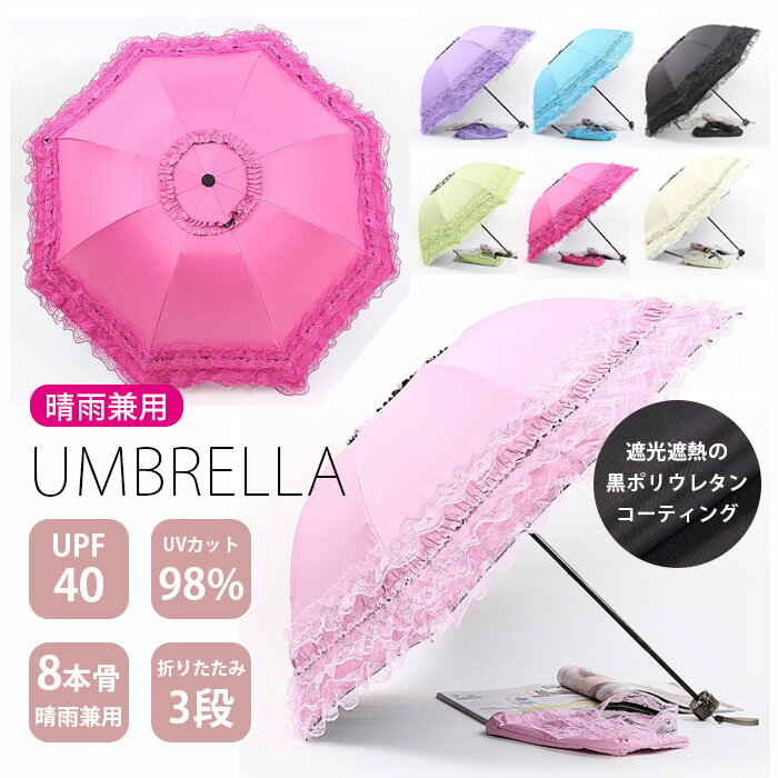 折りたたみ傘　イエロー　かさ　カサ　軽量　晴雨　コンパクト　UPF　紫外線　遮光