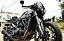 トライアンフ ボンネビル ヘッドライトフェアリング 風防 ウインドシールド T100 T120 SE Thruxton 900 スクランブラー/Benelli Leoncino