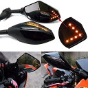 LEDウインカー バックミラー ホンダ スズキ ヤマハ トライアンフ Honda CBR600RR CBR1000RR CBR250R CBR300R GSX R600 GSX R750 FZ1 FZ6 YZF R1;199X-2007 YAMAHA R6 Triumph daytona