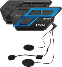 2台セット バイク用インカム 無線機 レシーバー lexin インカム 15時間通話 6色着せ替え FMラジオ HIFI音質バイク用インカム 防水インターコム 1200mツーリング