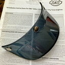 Blowout 500-TX クリアブラック ヘルメットバイザー ビンテージ ジェット シールド ヘルメット ショーティー BELL チョッパー ハーレー BUCO 3点留め SHORTY 500TX