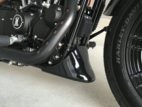 ハーレー スポーツスター アンダーカウル 艶消し Harley Davidson XL883 XL1200 46 フォーティエイト チンスポイラー