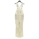 ヒステリックグラマー/HYSTERIC GLAMOUR 15SS LOW-BACK OVERALL ローバック オーバーオール アイボリー サイズ メンズMランクB 30I25【中古】