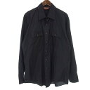 シュート/CHUTE Old Western Shirt シャツ サイズ メンズXL ブラック ランクB 52D23【中古】