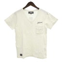 ローデッド/LOADED Vネック ポケット 半袖 カットソー TシャツランクB 20F23【中古】