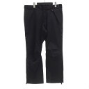 モンクレール/MONCLER GRENOBLE PANTALONE DA SCI スキーパンツ サイズ メンズL ブラック ランクN/B 01A24