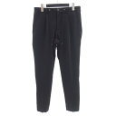 ジュンハシモト/JUN HASHIMOTO P10 EASY TUCK PANTS イージー パンツ サイズ メンズ4 ブラック ランクB 72B24【中古】