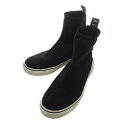 ジバンシィ/GIVENCHY GEORGE V SOCK SNEAKER ハイカット ソックス スニーカー サイズ メンズ42 ブラック ランクB 92C24