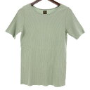 バトナー/BATONER cotton rib tee コットン リブ TシャツランクA 02H24【中古】
