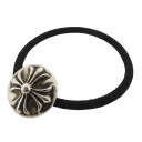 クロムハーツ/CHROME HEARTS クロスボールヘアゴム シルバー/ブラック サイズ ユニセックス表記なしランクB 10D25【中古】