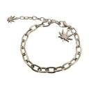 ハフ/HUF 24SS PLANTLIFE BRACELET ブレスレット シルバー サイズ ユニセックス表記なしランクB 71D25【中古】
