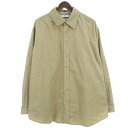 トミーヒルフィガー/TOMMY HILFIGER コーデュロイ 長袖 ベージュ シャツ ベージュ サイズ レディース3XランクA 92D25【中古】