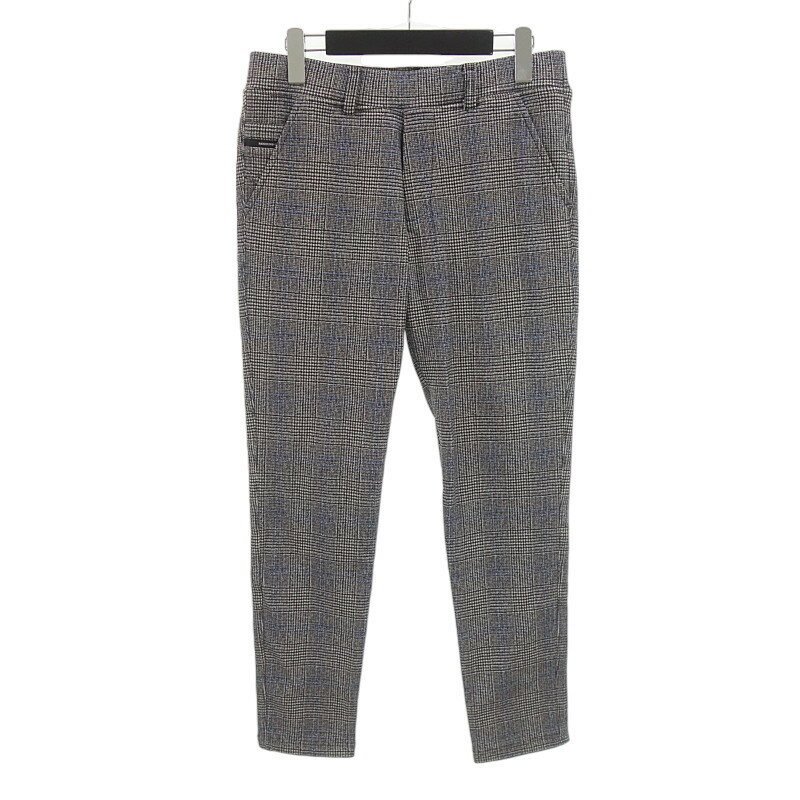 リサウンドクロージング/RESOUND CLOTHING CHRIS EASY HEAT Pants グレンチェック イージー パンツ グレー系 サイズ メンズ1ランクA 32G25【中古】