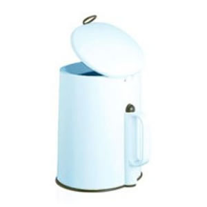 【マーナ】W072 トイレポット(ホワイト/ブルー/ピンク) ´(トイレ掃除/コーナーポット/ダストボックス/トイレブラシ/ゴミ箱/サニタリー)【05P03Dec16】
