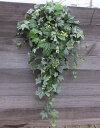 グリーン・ロングスワッグ送料無料・寄せ植え・造花・枯れない花観葉植物・光触媒・CT触媒エコな生活・グリーンガーランド・枯れない花・寄せ植え・ミニ観葉