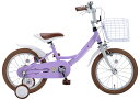 【送料無料】キッズ サイクル MD-16 子ども用 自転車 FLOKEL 16インチ 北欧 マイパラス ラベンダー パープル 紫