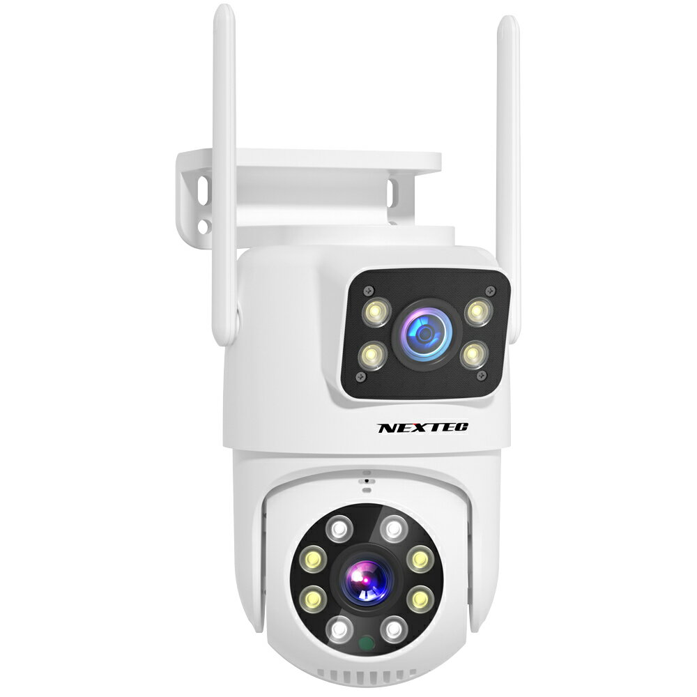 300万画素・屋外対応 Wi-Fi防犯カメラ FRC エフ・アール・シー NEXTEC NX-A32R 上下2方向録画・PTZ機能・双方向通話・IP66防水・夜間15m撮影対応 エフアールシー エフアールシー