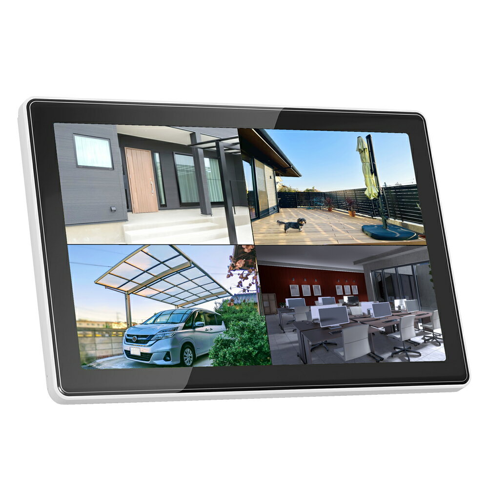 防犯カメラ録画機 10インチモニター付 デジタルレコーダー ネットワークデジタルレコーダー FRC エフ・アール・シー NEXTEC NX-DR14M｜最大10台接続・HDD 1TB内蔵・遠隔再生対応 エフアールシー