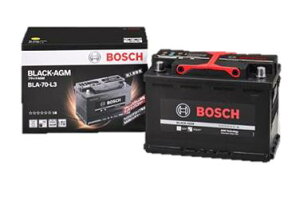 BOSCH【ボッシュ】輸入車用バッテリー BLACK-AGM(ブラックAGM) 70Ah　BLA-70-L3