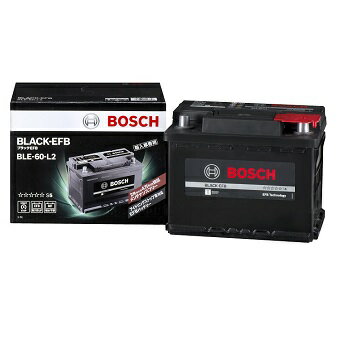 【BOSCH】 トヨタ ノア ZWR80W ZWR80G適合バッテリー BLE-60-L2 ブラックEFB