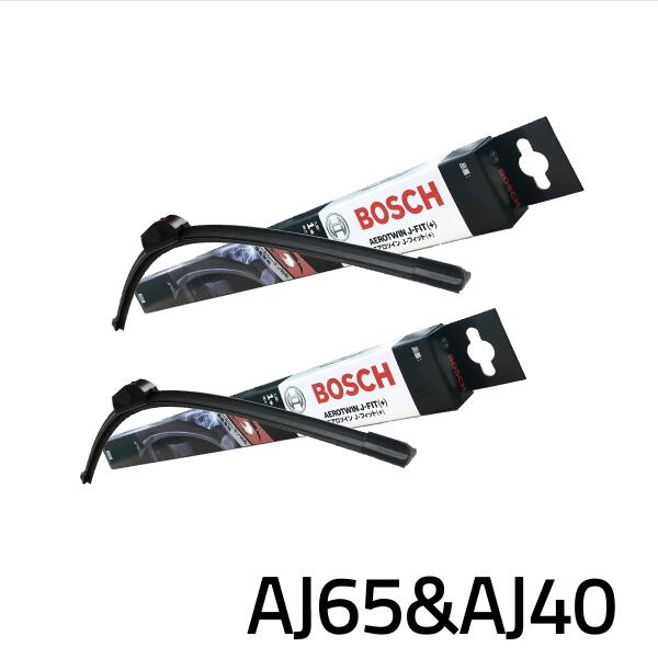 【BOSCH】ワイパー エアロツインJ-FIT フロント左右セット AJ65&AJ40 商品情報内容確認必須 適合車種 トヨタイプサム 型式ACM21W、ACM26W