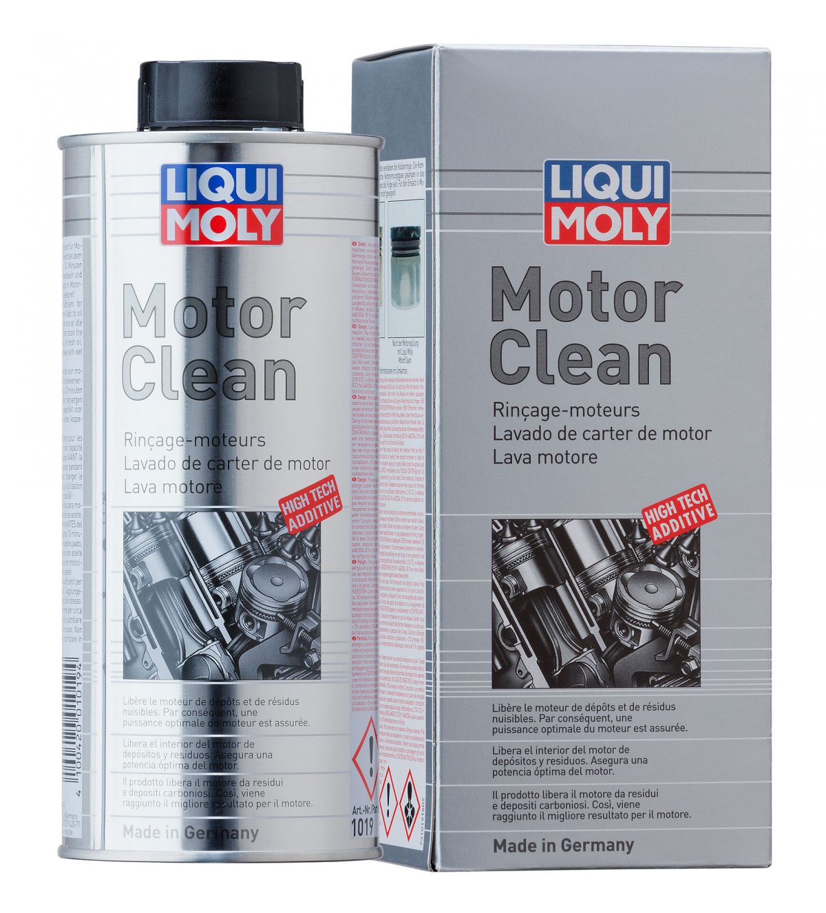 【LIQUI MOLY】エンジンオイル添加剤　モータークリーン 500ml